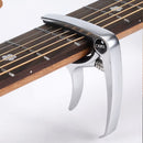 Capodastro De Guitarra Profesional En Metal Brillante