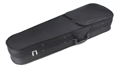 Estuche Mochila Para Violín 4/4 - Ligero, Con Correa Ajustable, Protección Profesional, Forro Rojo