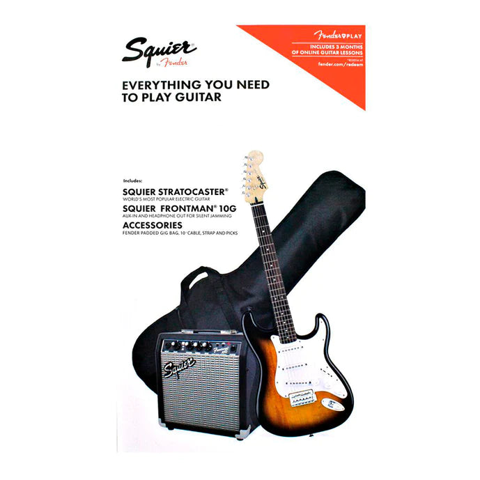 Combo De Guitarra Eléctrica Fender Squier Stratocaster 10G