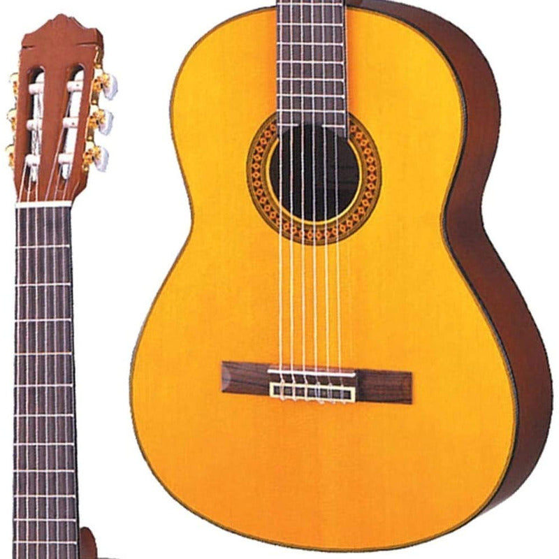 Combo Guitarra Acústica Yamaha C80 Con Forro Y Cordón