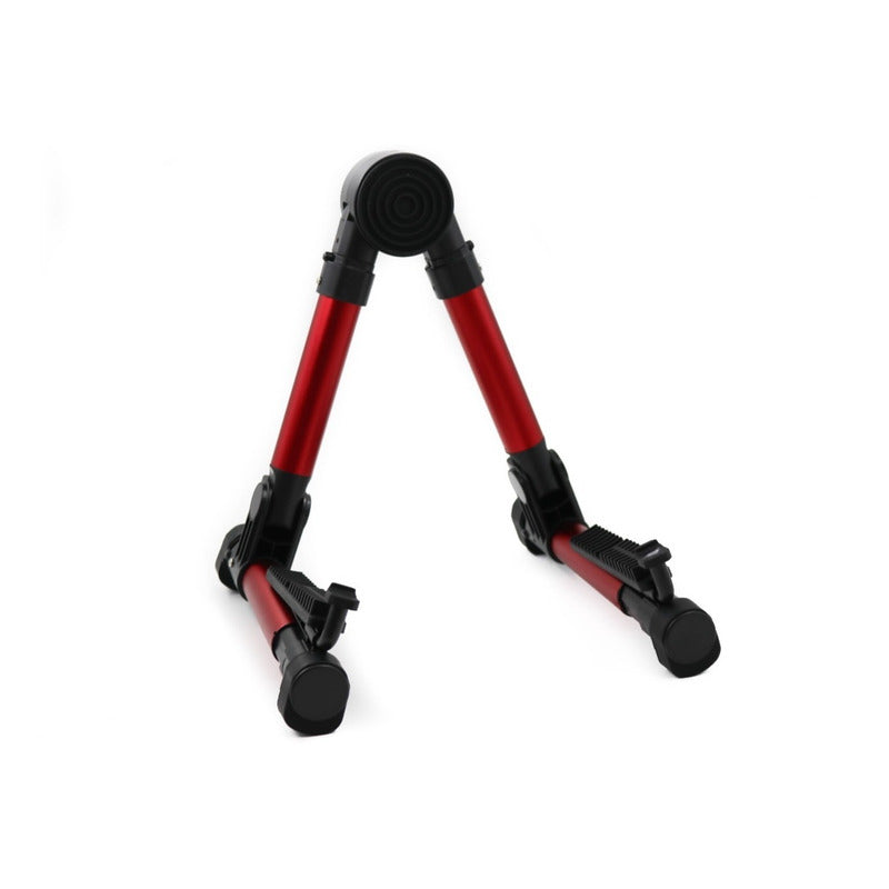 Soporte Plegable Para Guitarra - Para Guitarra Acústica, Eléctrica Y Bajo, Estable, Color Azul