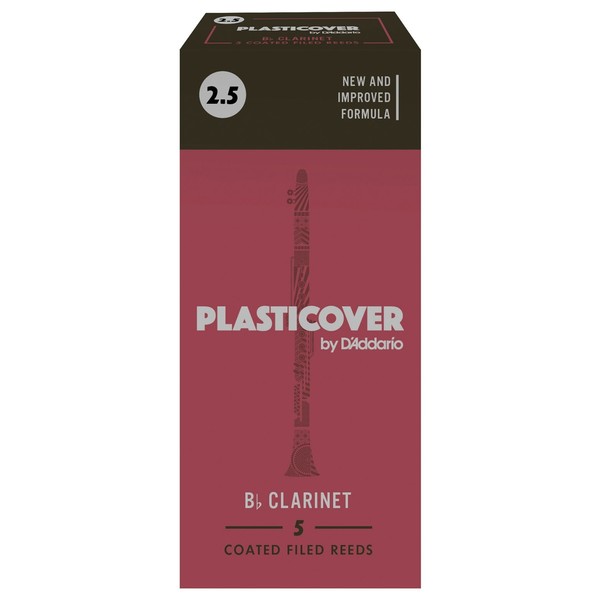 Caña Daddario Plasticover de Clarinete 2.5 (1 Unidad)