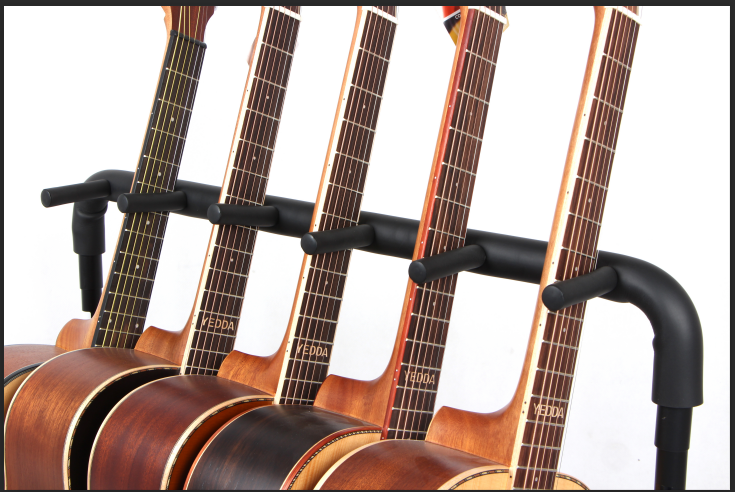 Base Para Cinco Guitarras Base Múltiple Metálica