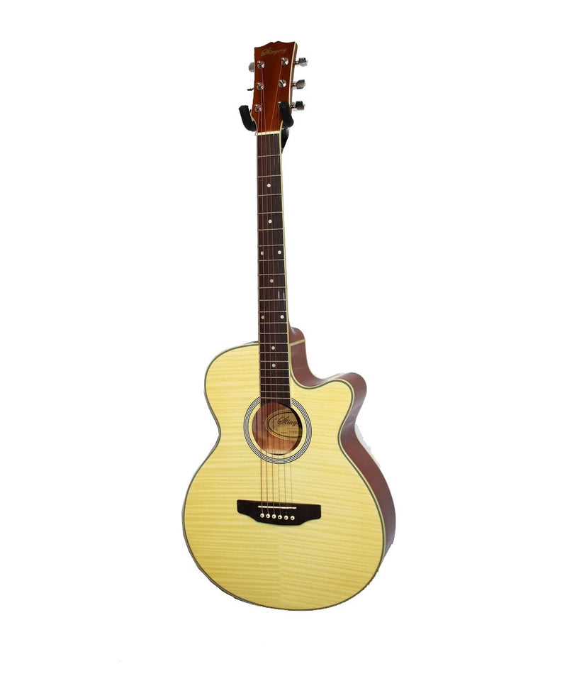 Guitarra Electroacústica Stingrey MFG9813EQ (Incluye Estuche Semiduro Y Cable 3 Metros)