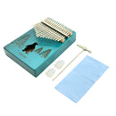 Kalimba de 17 Teclas con Diseño Y Caja Resonante