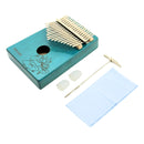 Kalimba de 17 Teclas con Diseño Y Caja Resonante