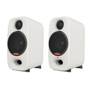 Monitores De Estudio Compactos Nux Axon 3 Blancos + Maleta