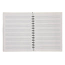 Cuaderno Pentagramado Argollado Para Música