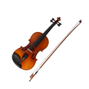 Violín Importado 4/4 En Madera R-80 Con Estuche Arco Rosin