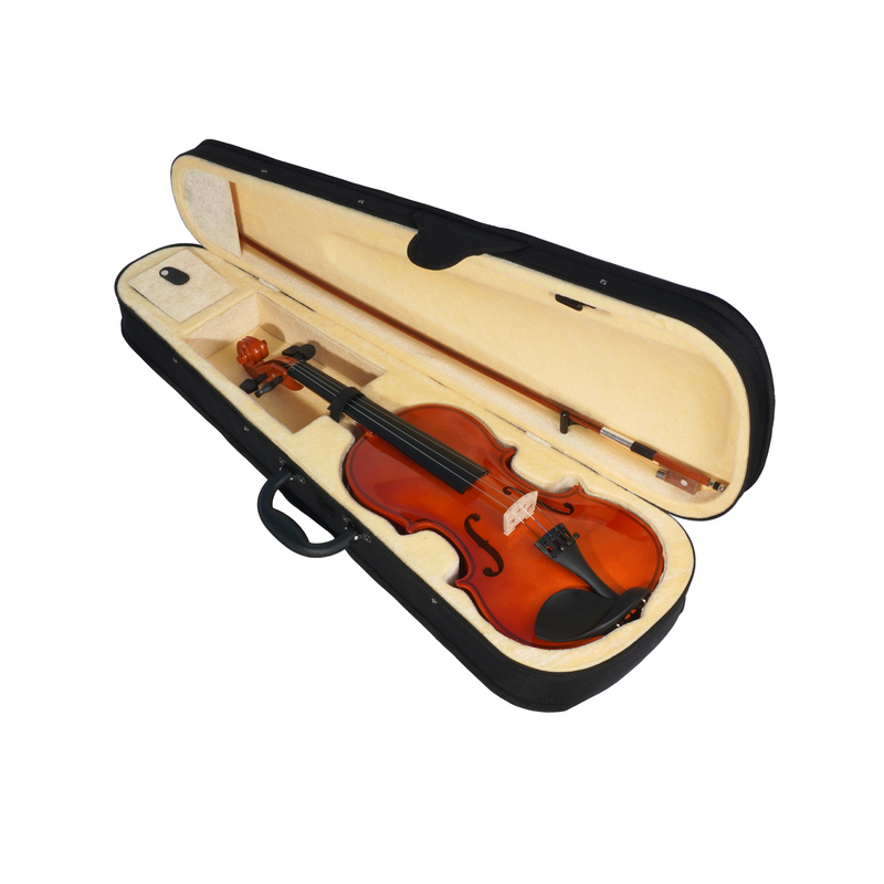 Violín Importado 4/4 En Madera R-30 Con Estuche Arco Rosin