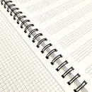 Cuaderno Pentagramado Argollado Para Música