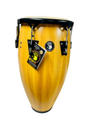 Congas  De 11.75 Y 12.50 Color Madera Base Tipo Maceta