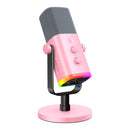 Micrófono Fifine AM8 Dinamico XLR/USB Para Transmision, Gaming o Grabaciones