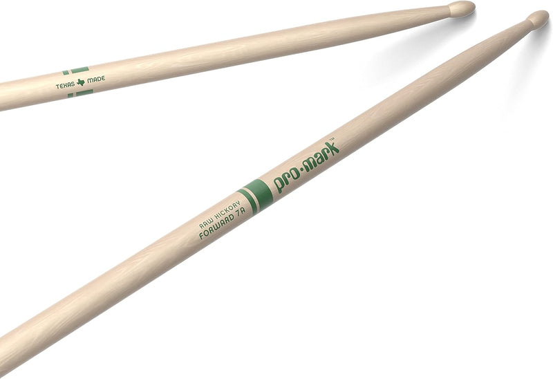 Baquetas Promark Hickory 7A  En Punta De Madera