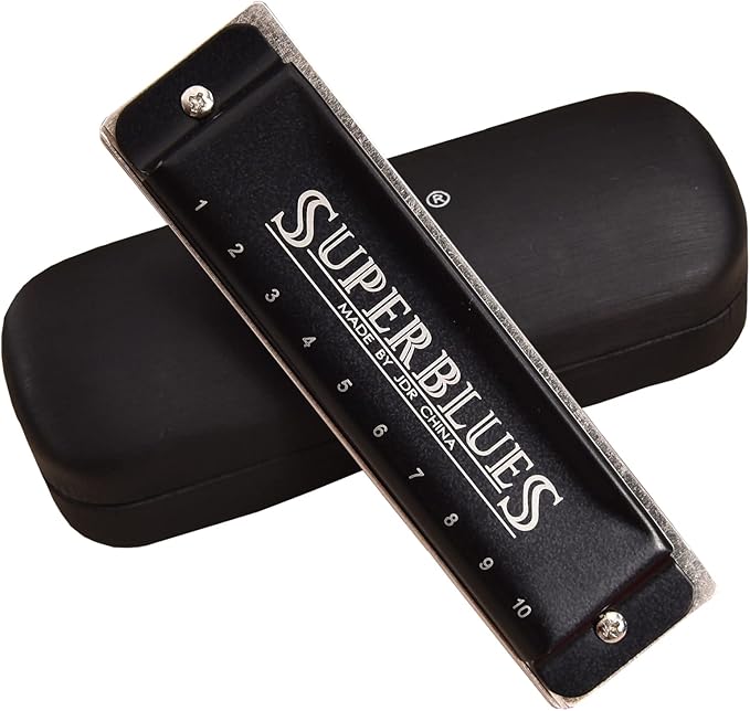 Armónica Super Blues JDR de 10 Huecos