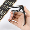 Capodastro De Guitarra Profesional En Metal Brillante