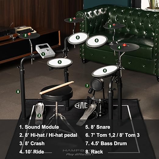 Batería Electrónica HampBack  MK-0 PLUS