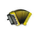 Acordeon Hohner Rey Vallenato 5 Letras Amarillo