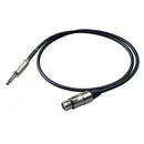 Cable Para Micrófono Proel De Plug A XLR Hembra 3 y 5 Metros BULK200