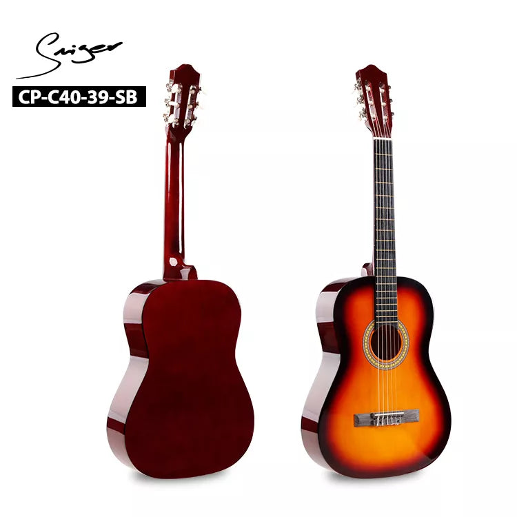 Guitarra Acustica Marca Luxars  CP-C40C-C3