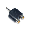 Adaptador / Convertidor Convertidor plug stereo 3,5 mm - 2 jack RCA AD-117