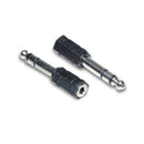 Adaptador / Convertidor  Plug Stereo 1/4 a Jack Stereo 3,5 mm AD-107