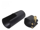 Abrazadera En Cuero Y Tapaboquilla Para Clarinete