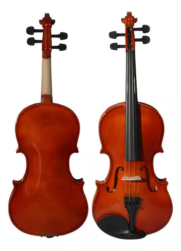 Violín 4/4 En Madera V-20  Con Estuche Arco