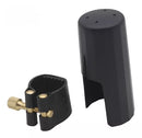 Abrazadera En Cuero Y Tapaboquilla Para Clarinete