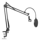 Kit Base Para Micrófono De Mesa Tijera Con Filtro Antipop