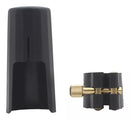 Abrazadera En Cuero Y Tapaboquilla Para Clarinete
