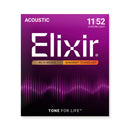 Encordado Elixir Para Guitarra Electroacústica 11027 (11-52)