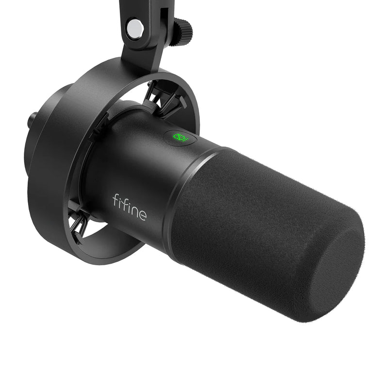 Micrófono Dinamico Fifine K688  USB Para de Estudio o Gaming