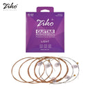 Encordado Para Guitarra Acústica En Bronce Fosforado Ziko DP-012