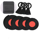 Set Sordinas Para Bateria En Caucho