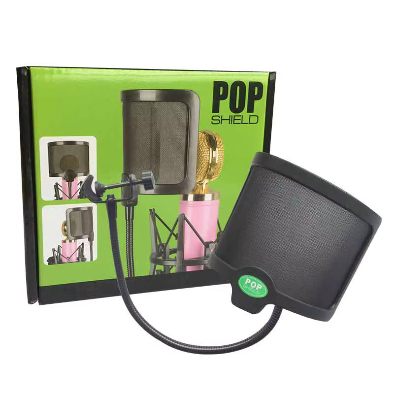 Filtro Antipop Para Microfono En Forma De U Con anclaje