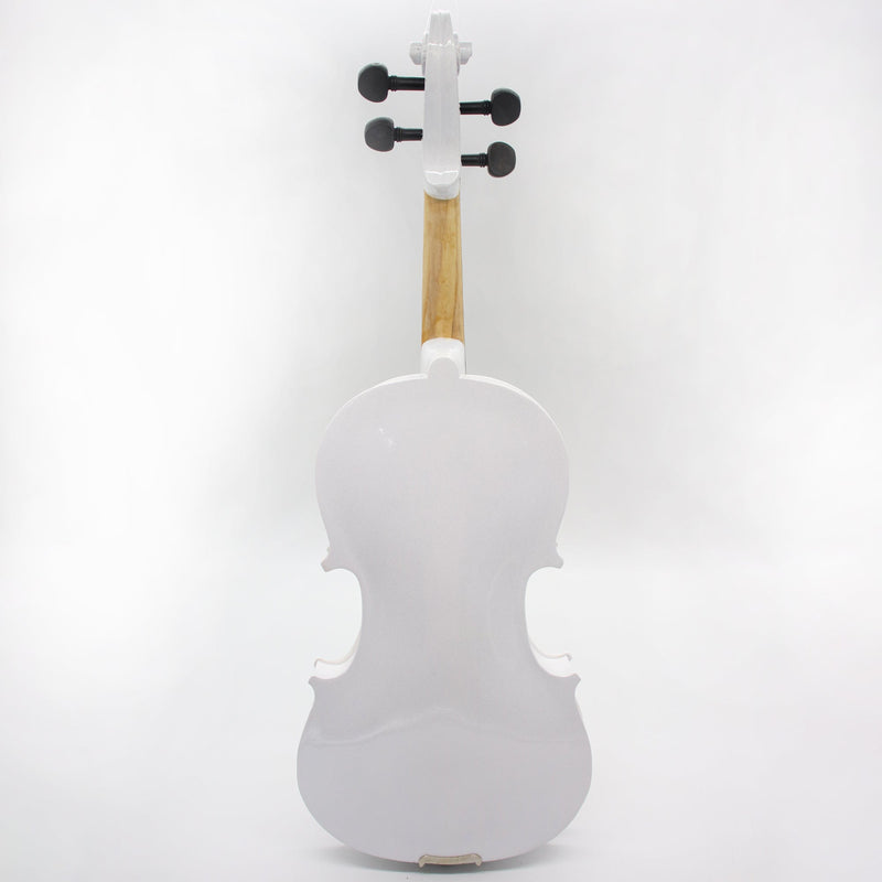 Combo Violín Stingrey V001C 4/4 En Madera Color Blanco