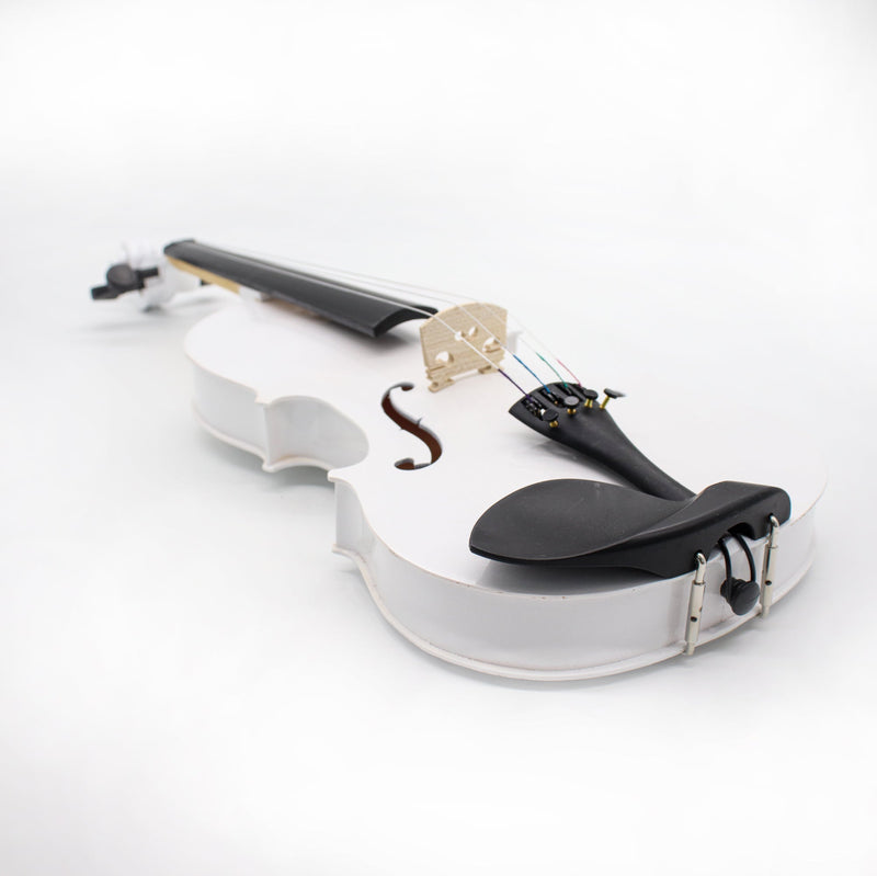 Combo Violín Stingrey V001C 4/4 En Madera Color Blanco
