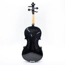 Combo Violín Stingrey R10 4/4 En Madera Color Negro