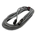 Cable Profesional Para Micrófono Kirlin MW-472-6M/BKB De 6 Metros