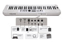 Teclado Electrónico Recargable NUX NEK-110 De 61 Teclas Con Sensibilidad