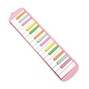 Melódica 32 Teclas Stingrey De Colores Con Estuche Ilustrado Y Accesorios