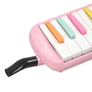 Melódica 32 Teclas Stingrey De Colores Con Estuche Ilustrado Y Accesorios