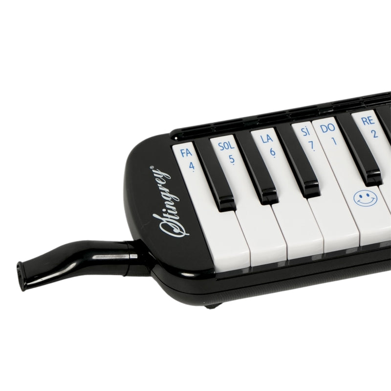 Melódica 37 Teclas Stingrey Con Estuche Deluxe Y Accesorios