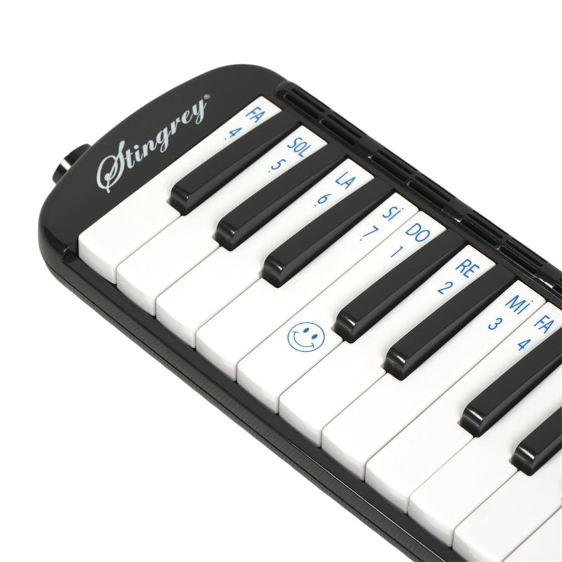 Melódica 37 Teclas Stingrey Con Estuche Deluxe Y Accesorios