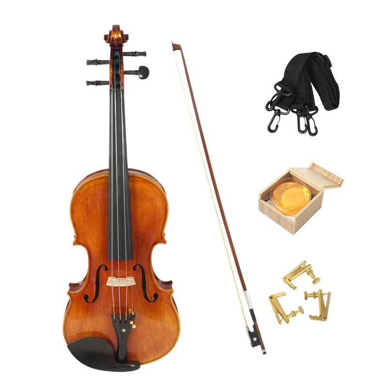Violín Stingrey 4/4 MAF300K Con Arco y Estuche De Alta Calidad