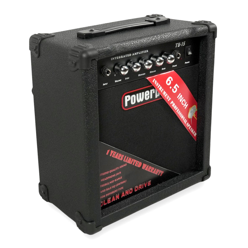Amplificador Para Bajo 15w De Potencia PowerPro TB-15