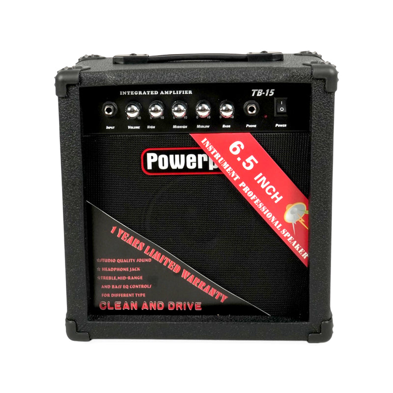 Amplificador Para Bajo 15w De Potencia PowerPro TB-15