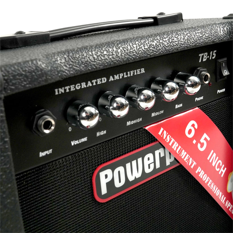 Amplificador Para Bajo 15w De Potencia PowerPro TB-15