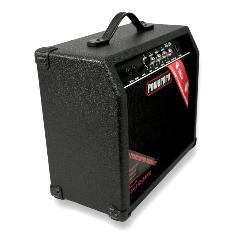 Amplificador Para Guitarra Eléctrica 25W De Potencia PowePro TG-25